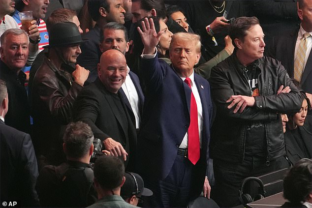 But now the president-elect has sealed re-election, the UFC chief has sworn off politics