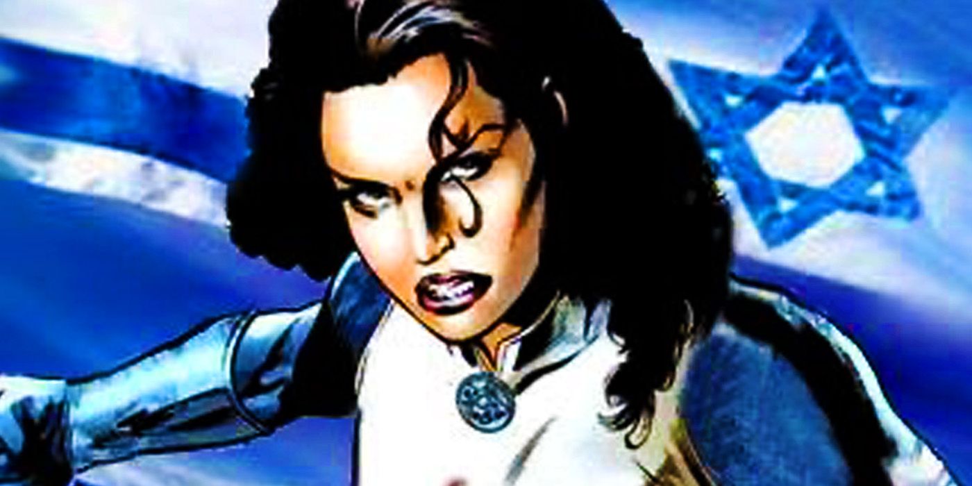 Sabra snarling in Marvel Comics