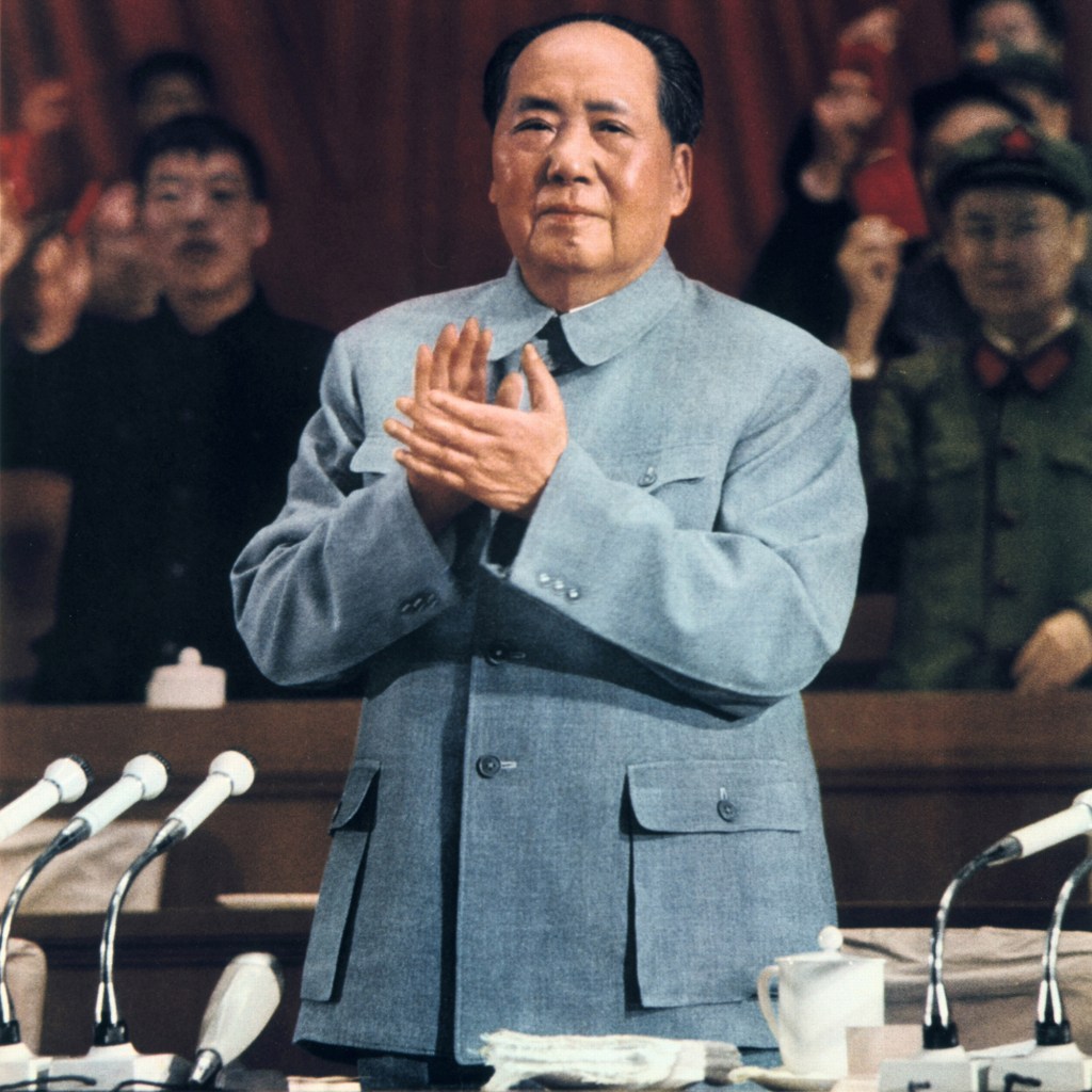 Mao Zedong, Chairman of the Chinese Communist Party from 1935 until his death in 1976.