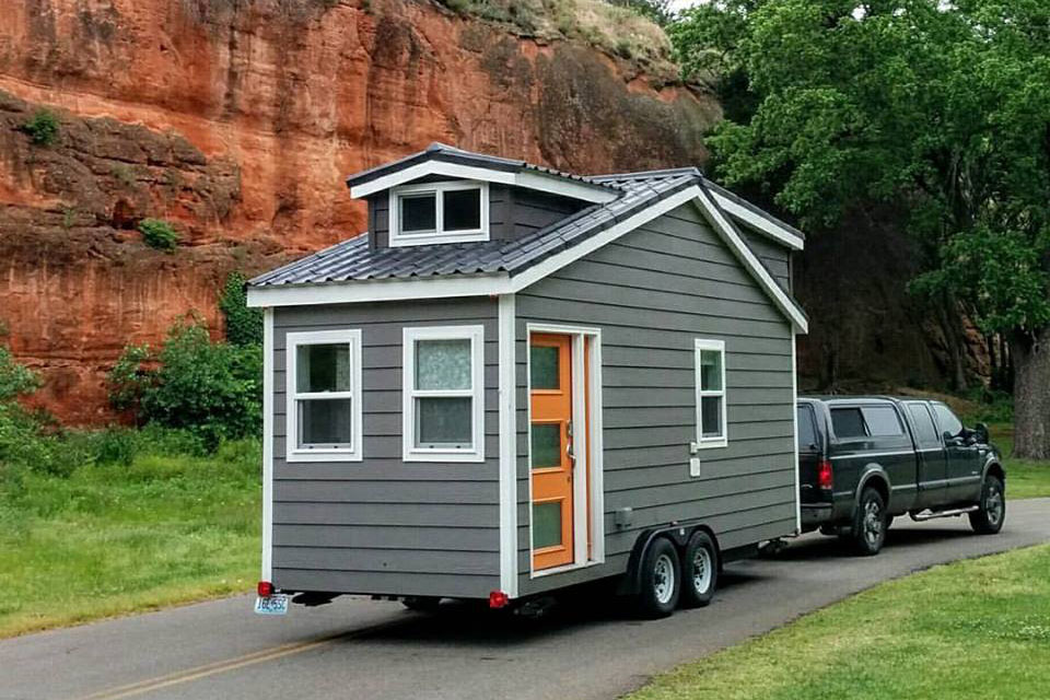 Rose Cottage 2 Beds 444.3 sq. ft. Tiny Small Home Steel Frame Building Kit  ADU Cabin Guest House Outdoor project kit RC2B443 - The Home Depot