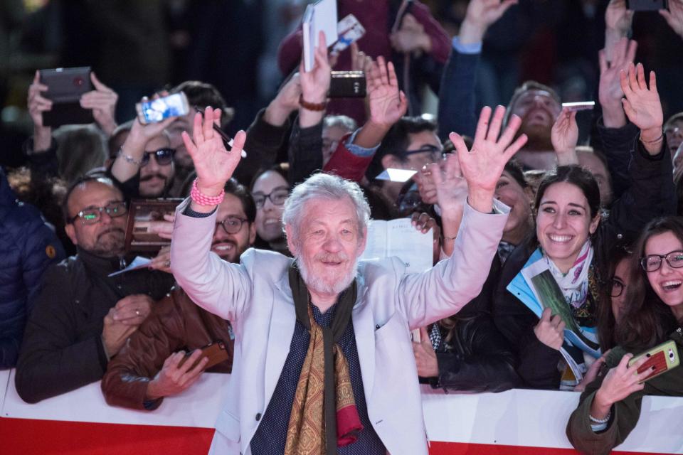 Rome: Sir Ian McKellen at Film Fest