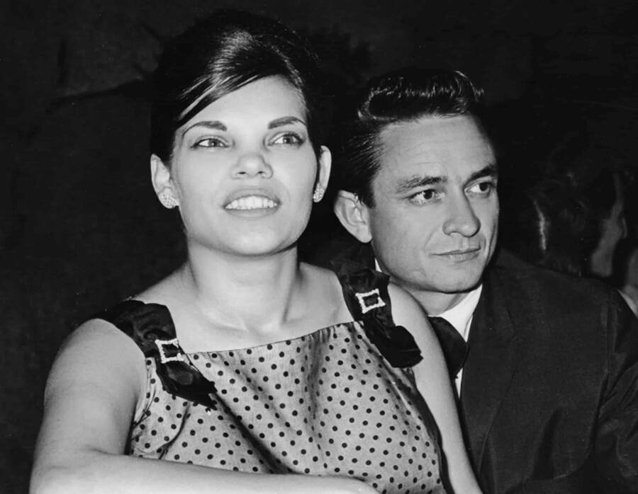 Photo Of Johnny Cash And Vivian Liberto