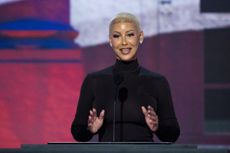 Amber Rose at the 2024 RNC