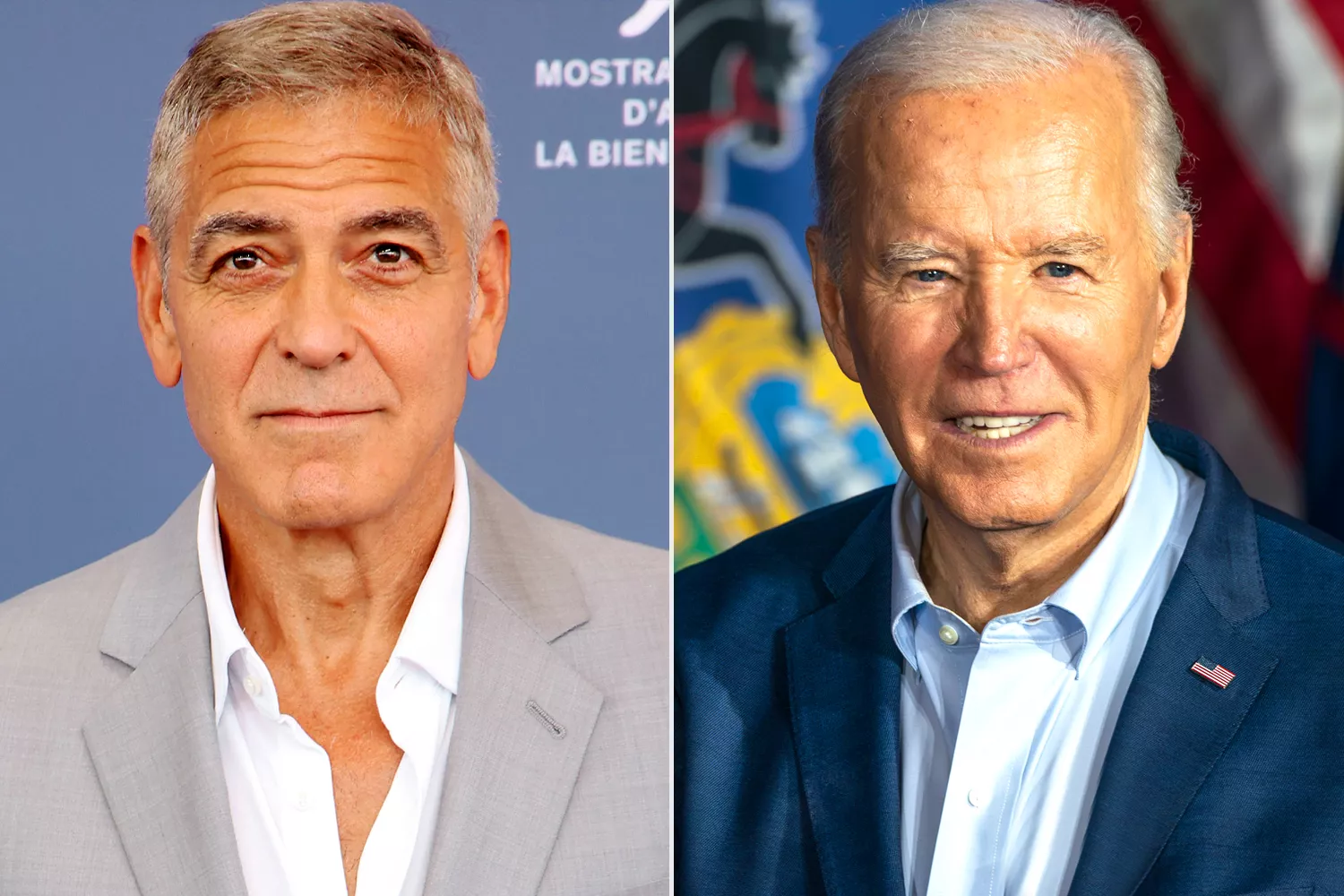 George Clooney, Joe Biden