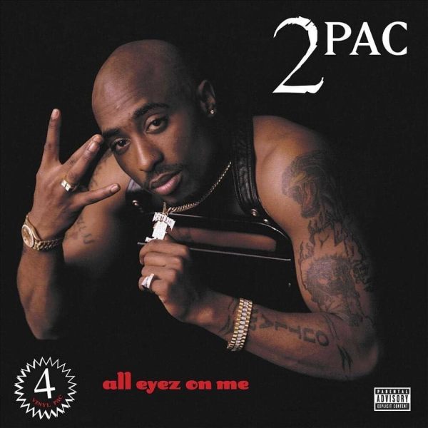 2Pac 'All Eyez on Me' Album Cover