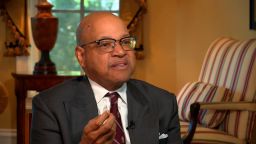 Morehouse College President David A. Thomas tells CNN the school will not ask police to take individuals out of commencement in zip ties.