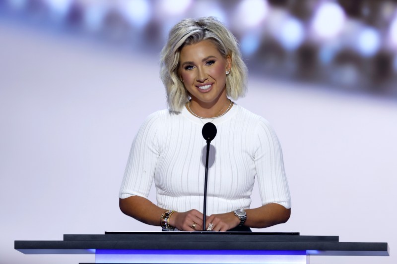 Savannah Chrisley at the 2024 RNC