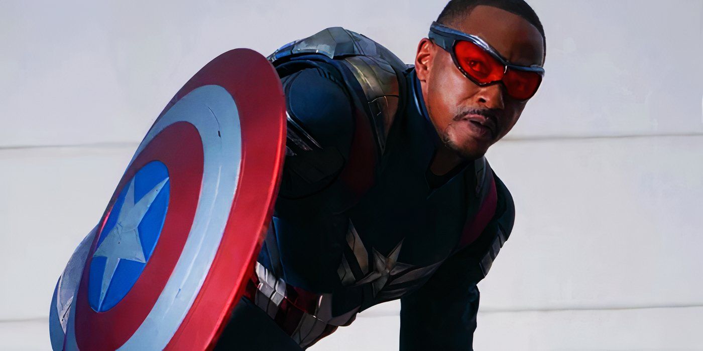 Sam Wilson in stealth Captain America suit in Captain America Brave New World