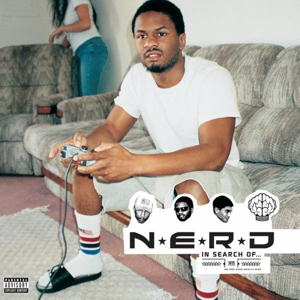 N.E.R.D's 'In Search Of' album cover. 