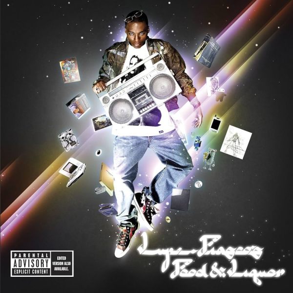 Lupe Fiasco on the cover of 'Food & Liquor'