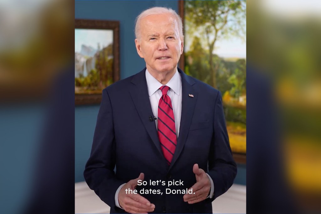 Joe Biden said he will not participate in debates sponsored by nonpartisan commission.