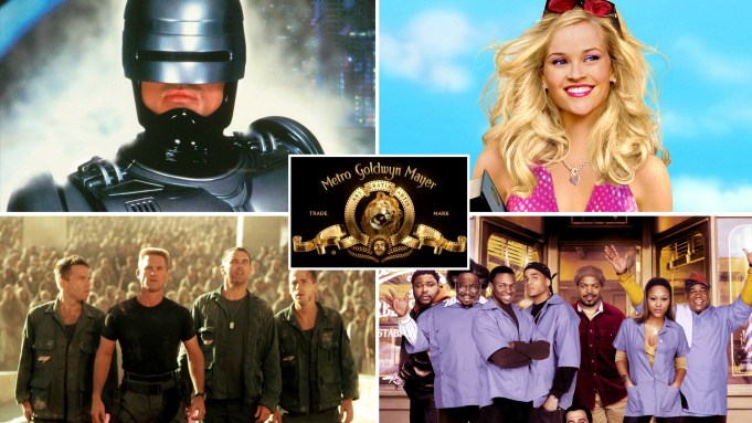 'Robocop', 'Legally Blonde', 'Stargate' and 'Barbershop'