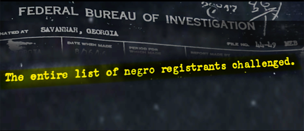 FBI-Negro list