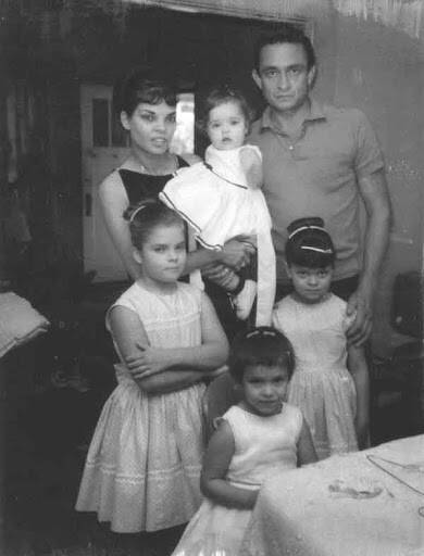 Johnny Cash Family Portrait