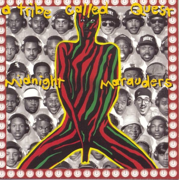 A Tribe Called Quest's 'Midnight Marauders' album cover.