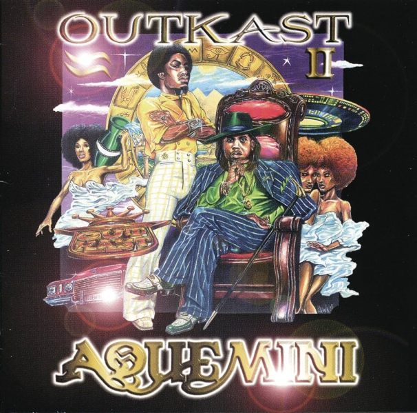 Outkast 'Aquemini' Album Cover