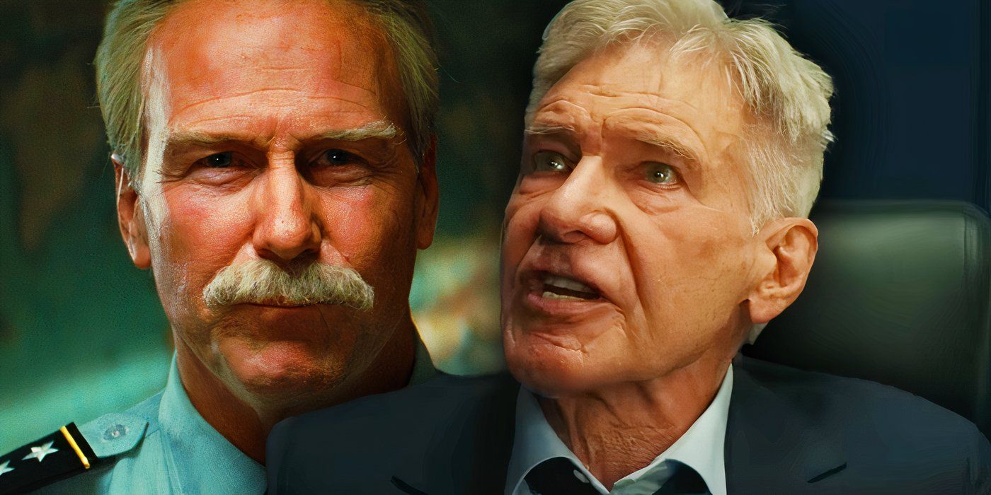 Harrison Ford and William Hurt as Thaddeus Ross in the MCU
