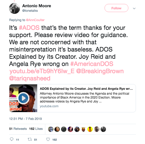 Ann Coulter Supports ADOS Ann Coulter Supports ADOS