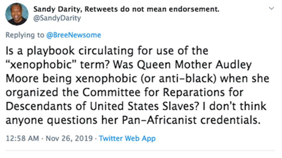 Sandy Darity Tweet Sandy Darity Tweet