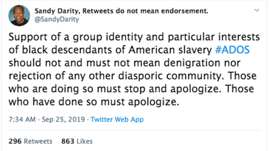 Darity Tweet Darity Tweet