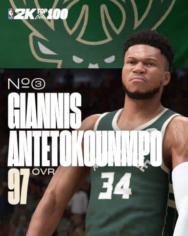 NBA 2K25 Top 10 Player Ratings #3 NBA 2K25 Top 10 Player Ratings #3